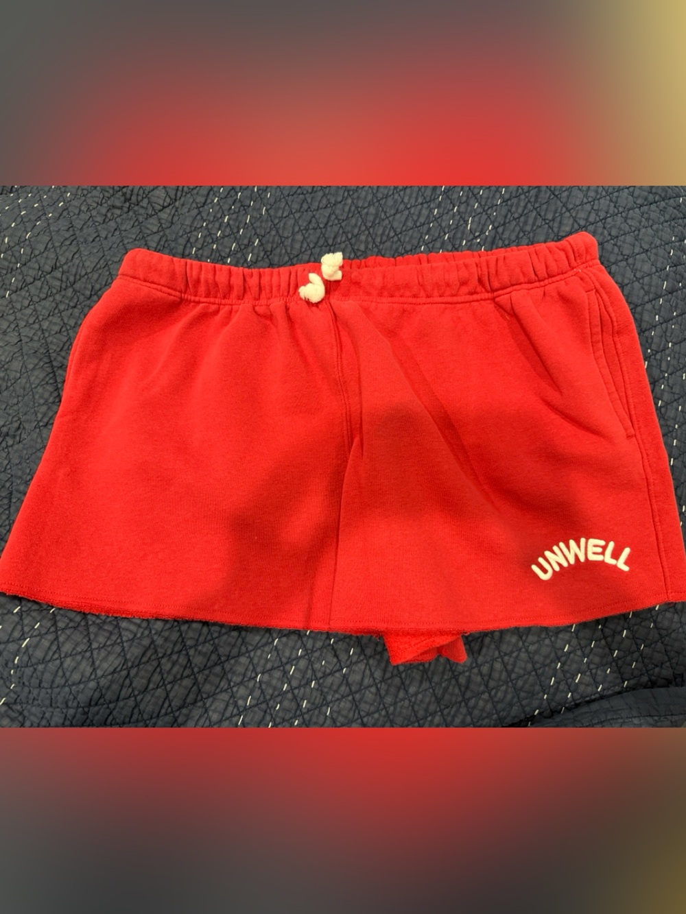 Unwell Target Collab Red Shorts